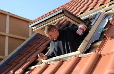 Pose de fenêtres de toit Velux à Borée